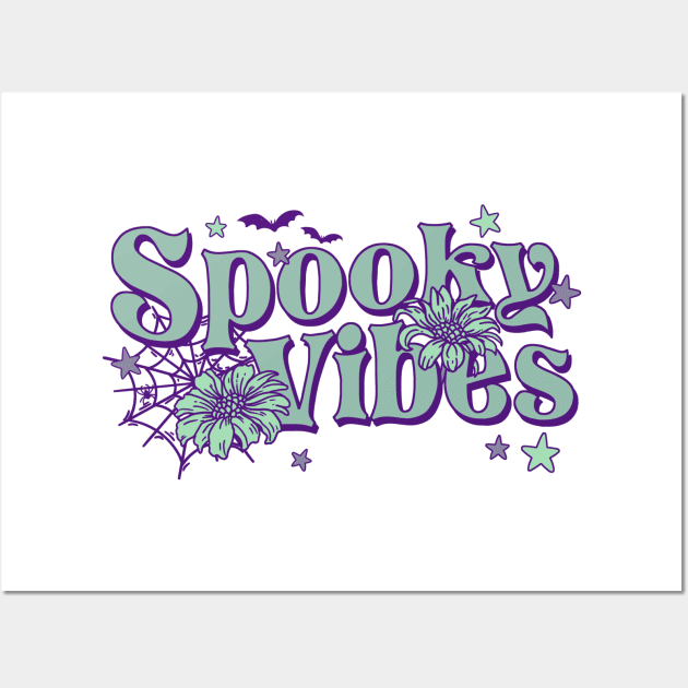 Spooky Vibes Wall Art by KayBee Gift Shop